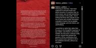 A screenshot of Federica Polidoro's Instagram post (Image via Instagram/@federica__polidoro)